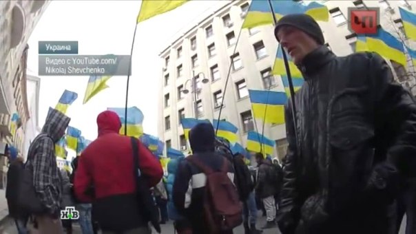 боевики в центре киева